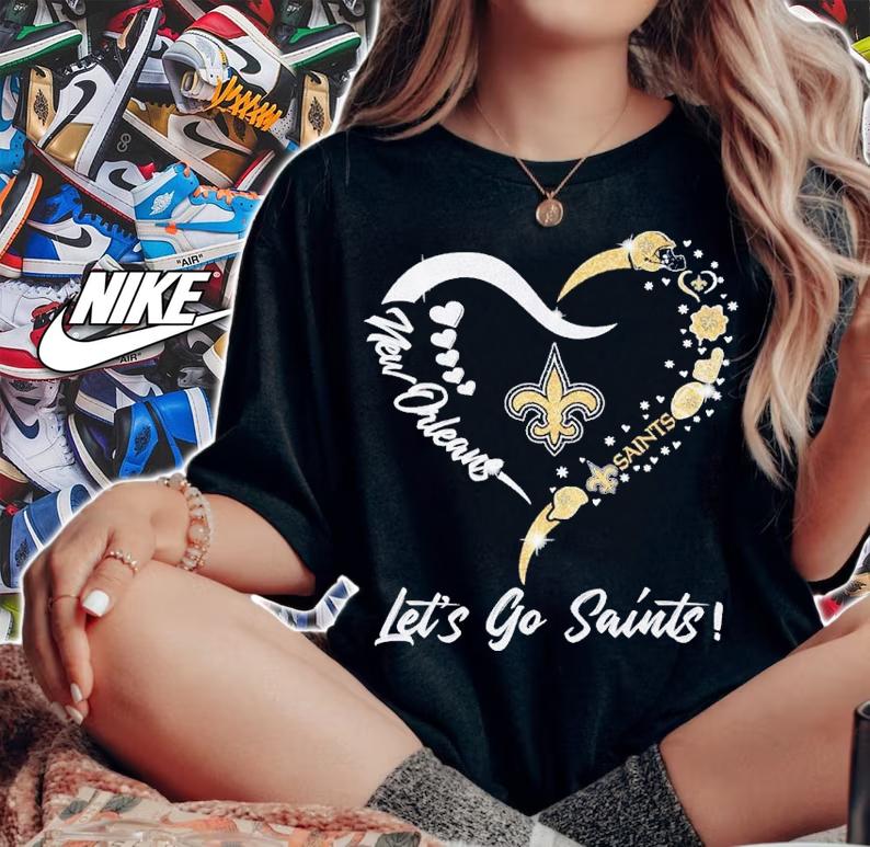 Let's go New Orleans Saints shirt t-shirt woman shirt