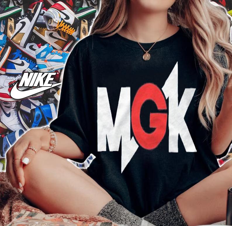 Machine Gun Kelly Mgk logo T-shirt t-shirt woman shirt