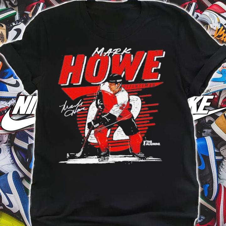 Mark Howe Philadelphia Comet Hockey Signatures Shirt t-shirt shirt