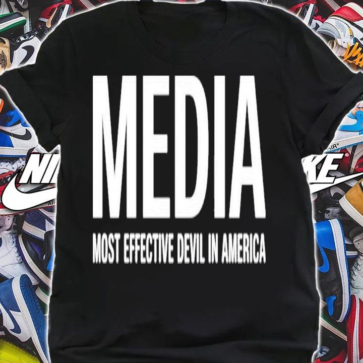 Media Most Effective Devil In America Shirt t-shirt shirt