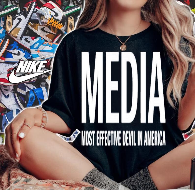 Media Most Effective Devil In America Shirt t-shirt woman shirt