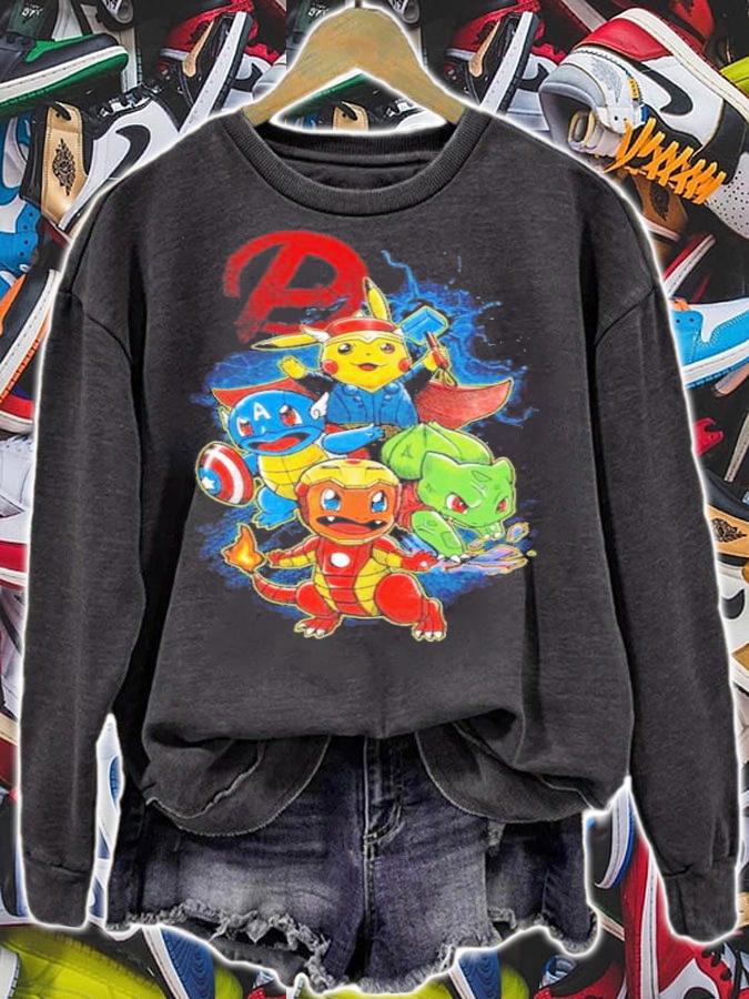Pokemon Pokevengers Marvel Avengers Endgame shirt t-shirt