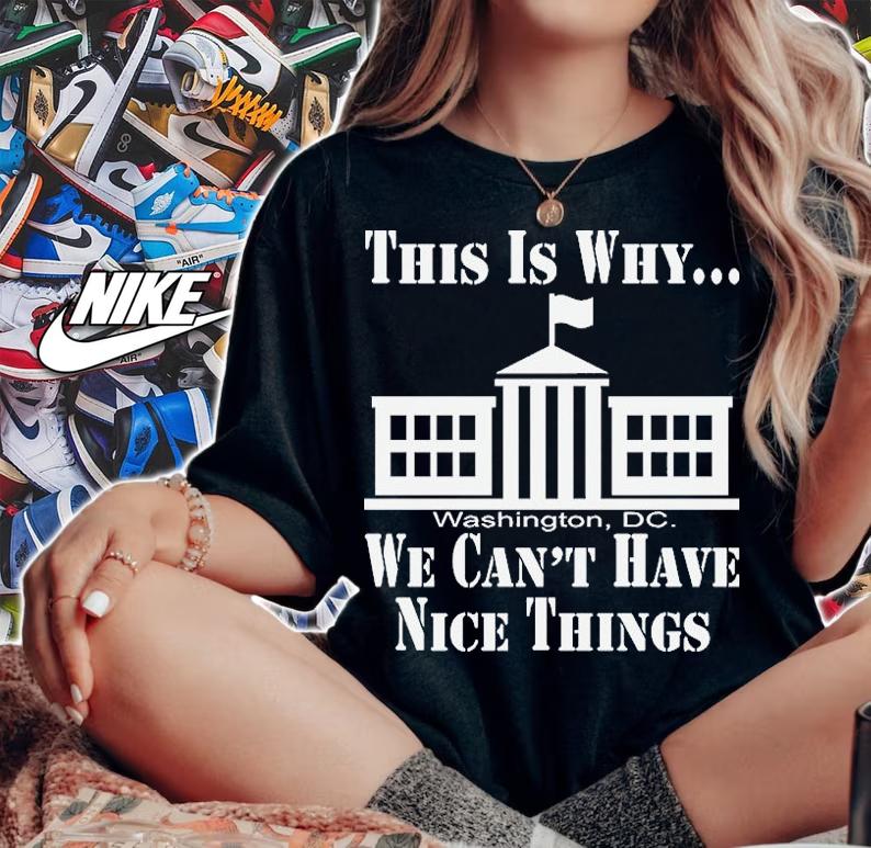 This Is Why We Cant Have Nice Things Politics Washington T-Shirt t-shirt woman shirt