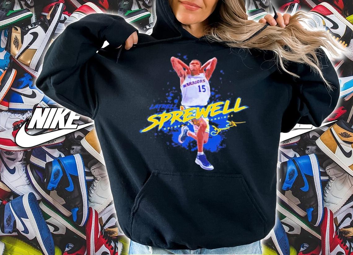 Latrell Sprewell Golden State Warrior Basketball Shirt t-shirt hoodie