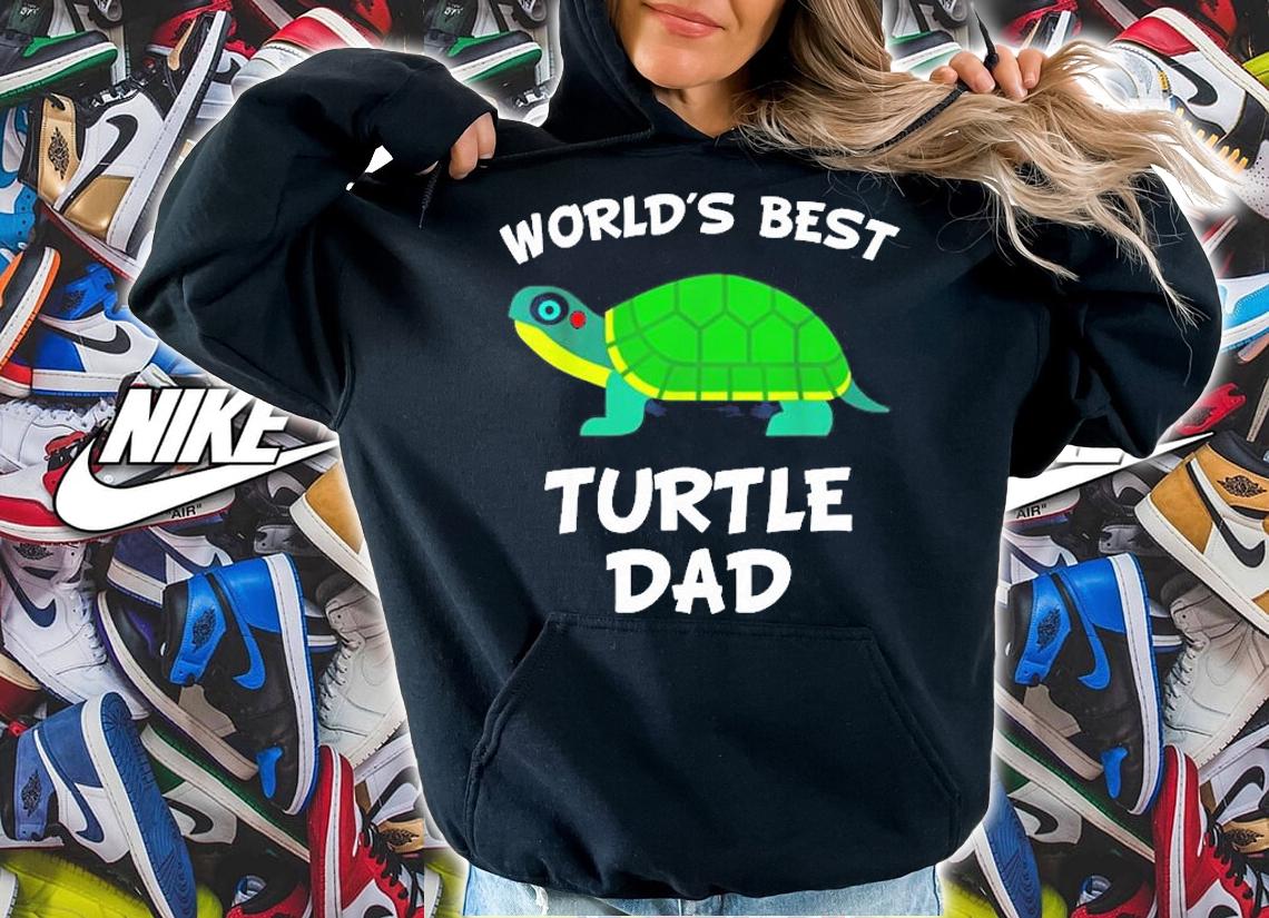 Mens Worlds Best Turtle Dad Turtle Owner T-Shirt t-shirt