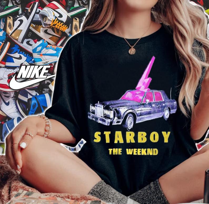 Starboy Skull Boy the weeknd T-shirt t-shirt