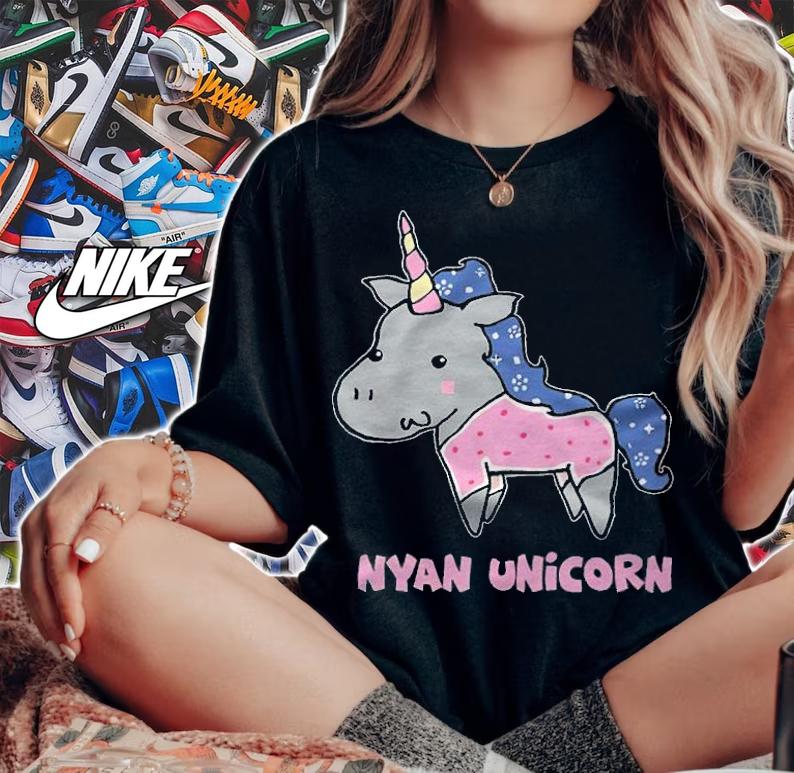 Unicorn Nyan shirt t-shirt woman shirt
