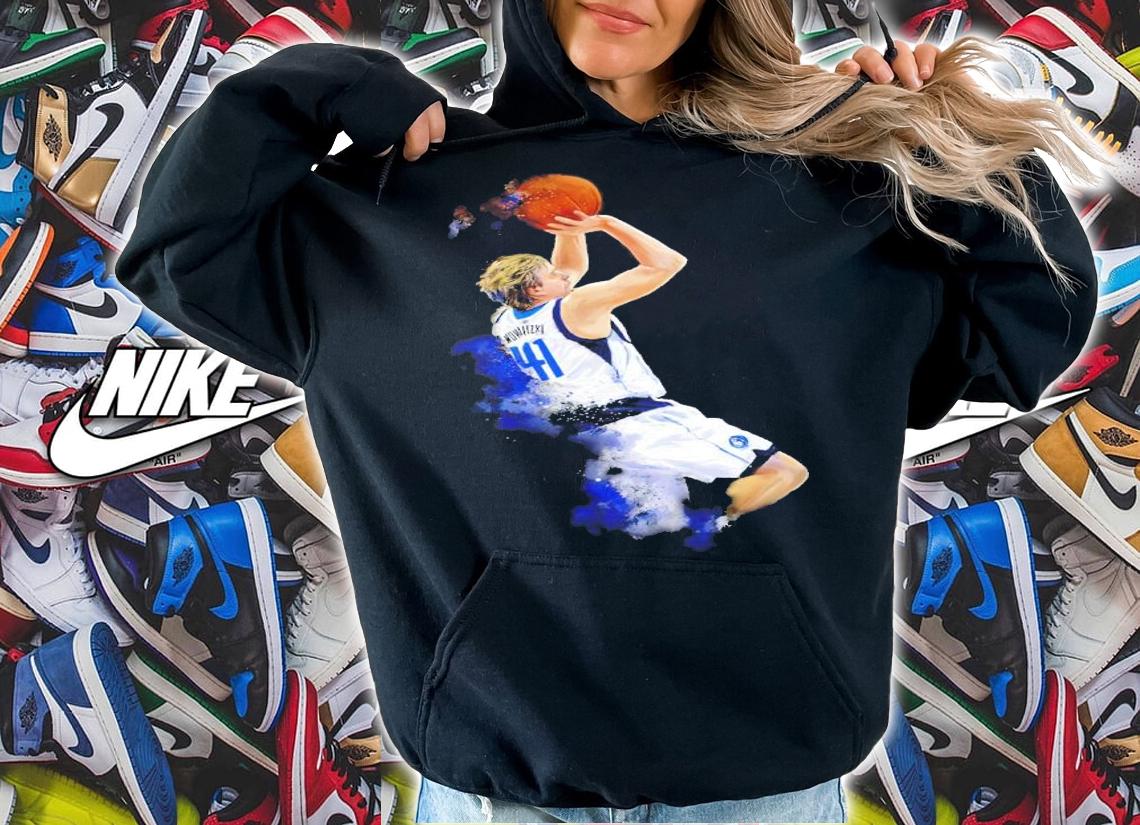 Dirk Nowitzki Dallas Mavericks Basketball Shirt t-shirt