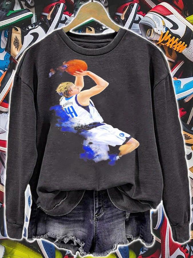 Dirk Nowitzki Dallas Mavericks Basketball Shirt t-shirt