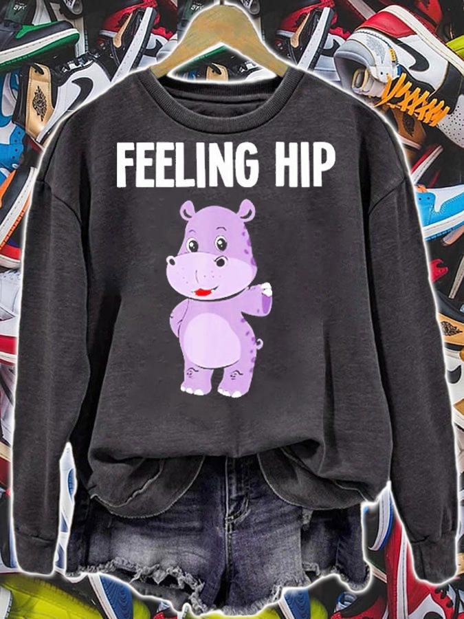 Funny Hippopotamus Designs Toddlers Hippo Lovers T-Shirt t-shirt sweatshirt