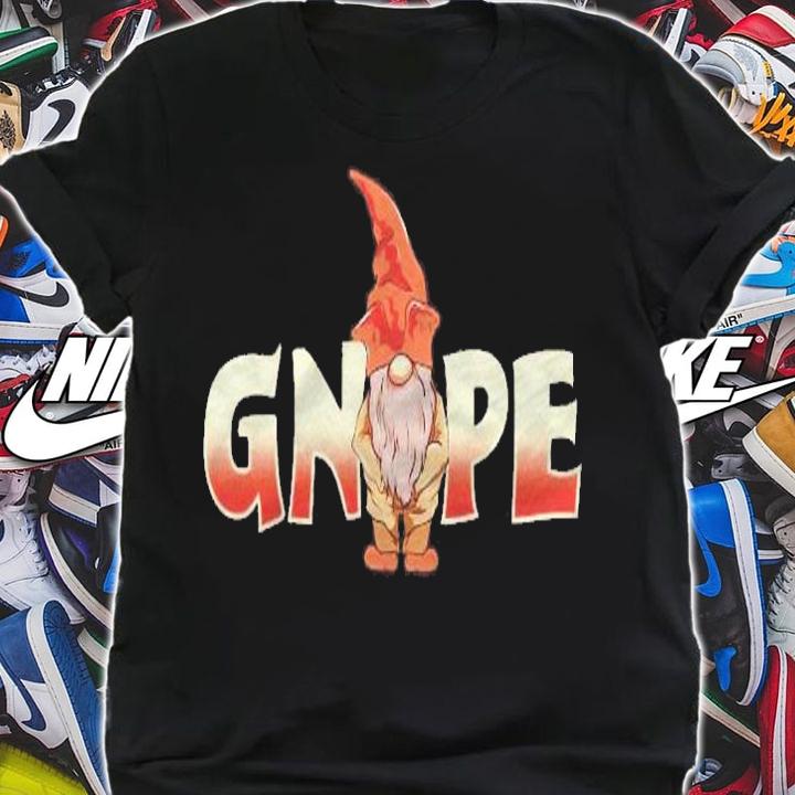 Gnope Gnome Pun Joke Funny Gnomes Cute Gift Shirt t-shirt