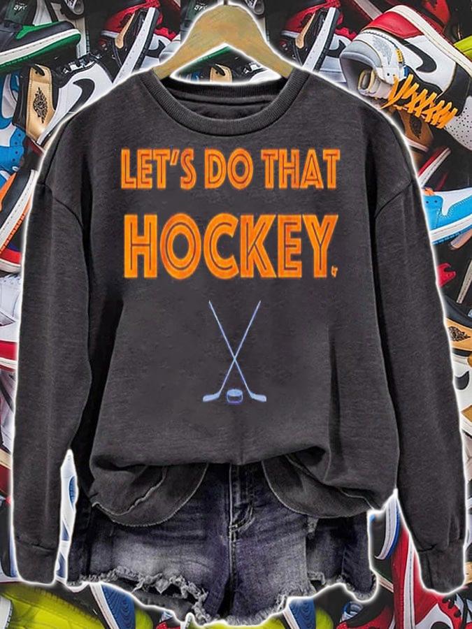 Let's Do That Hockey Buffalo Shirt t-shirt