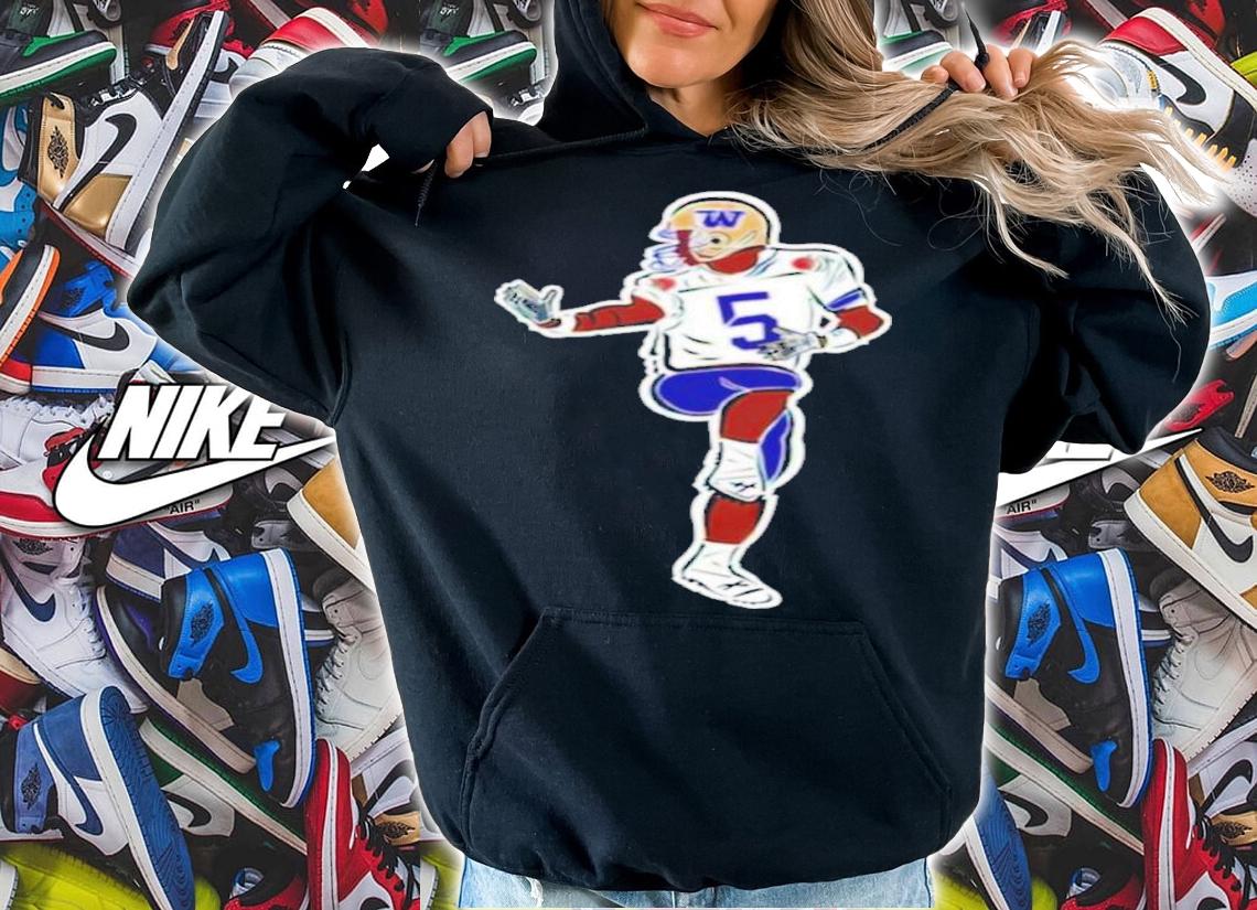Mario Bailey #5 Husky Legend Football Shirt t-shirt hoodie