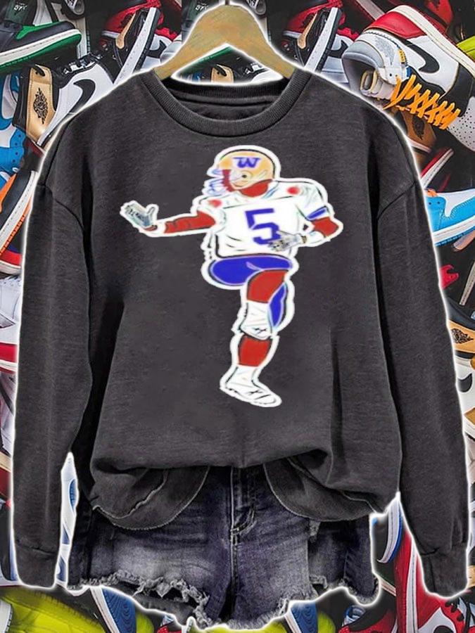 Mario Bailey #5 Husky Legend Football Shirt t-shirt sweatshirt