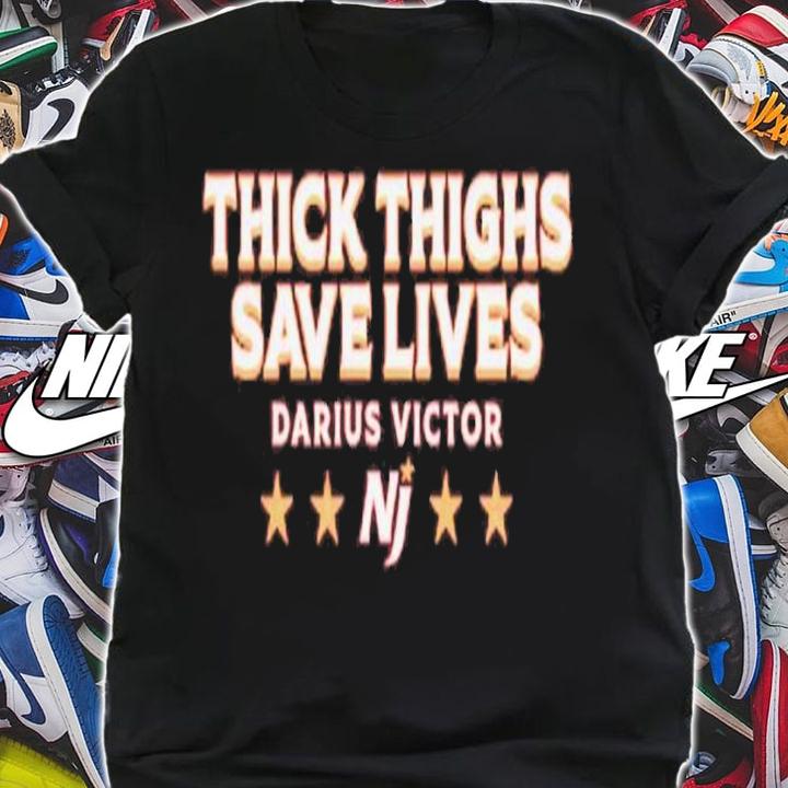 New Jersey Generals Thick Thighs Save Lives Shirt t-shirt shirt