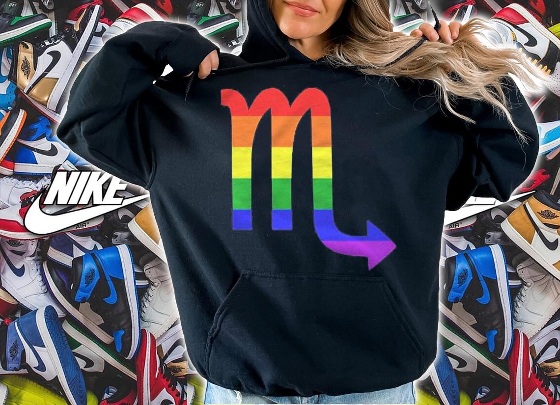 Proud Scorpio Astrology Lgbtq Zodiac Sign Horoscope Design Shirt t-shirt hoodie