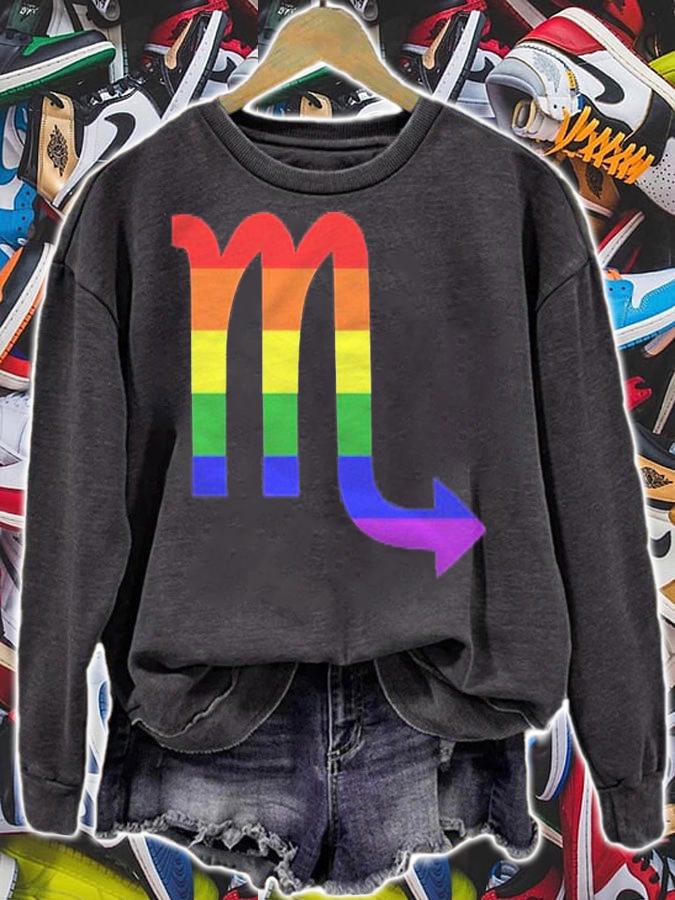 Proud Scorpio Astrology Lgbtq Zodiac Sign Horoscope Design Shirt t-shirt sweatshirt