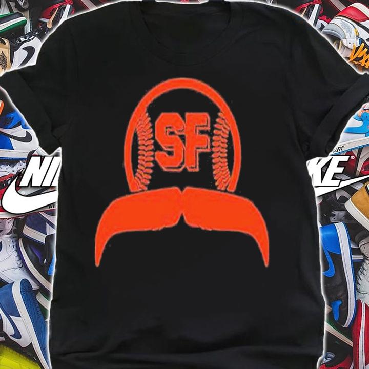 San Francisco Mustache May SF T-Shirt t-shirt