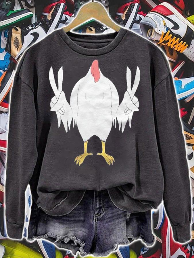 Chicken Body Costume Easy Halloween Costume Gift Funny Shirt