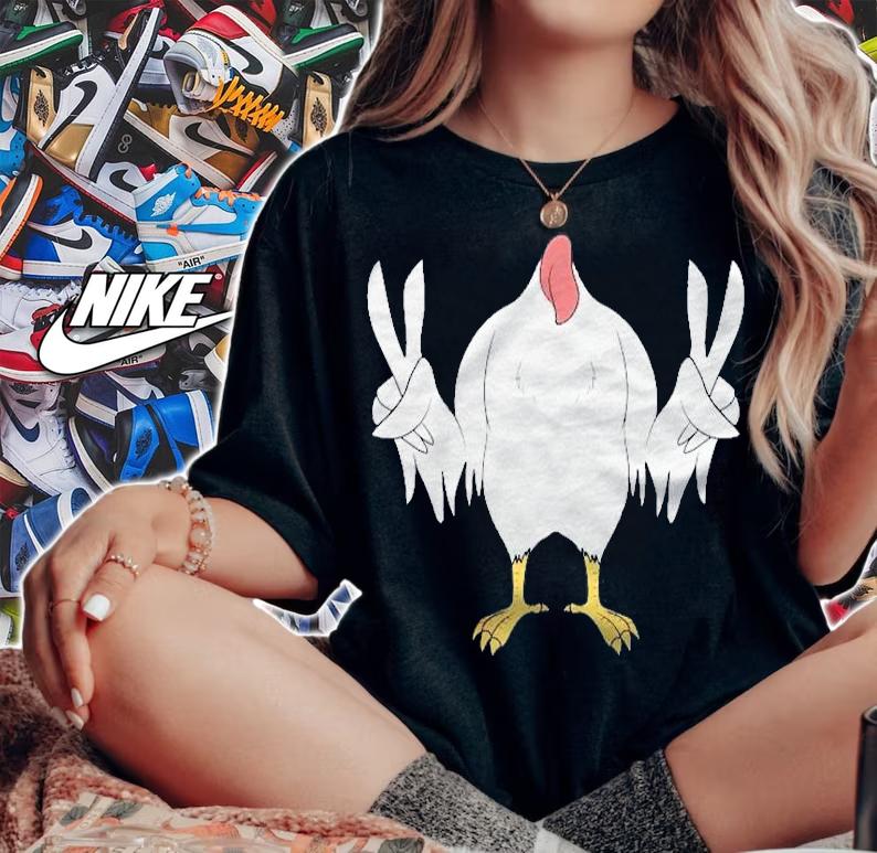 Chicken Body Costume Easy Halloween Costume Gift Funny Shirt