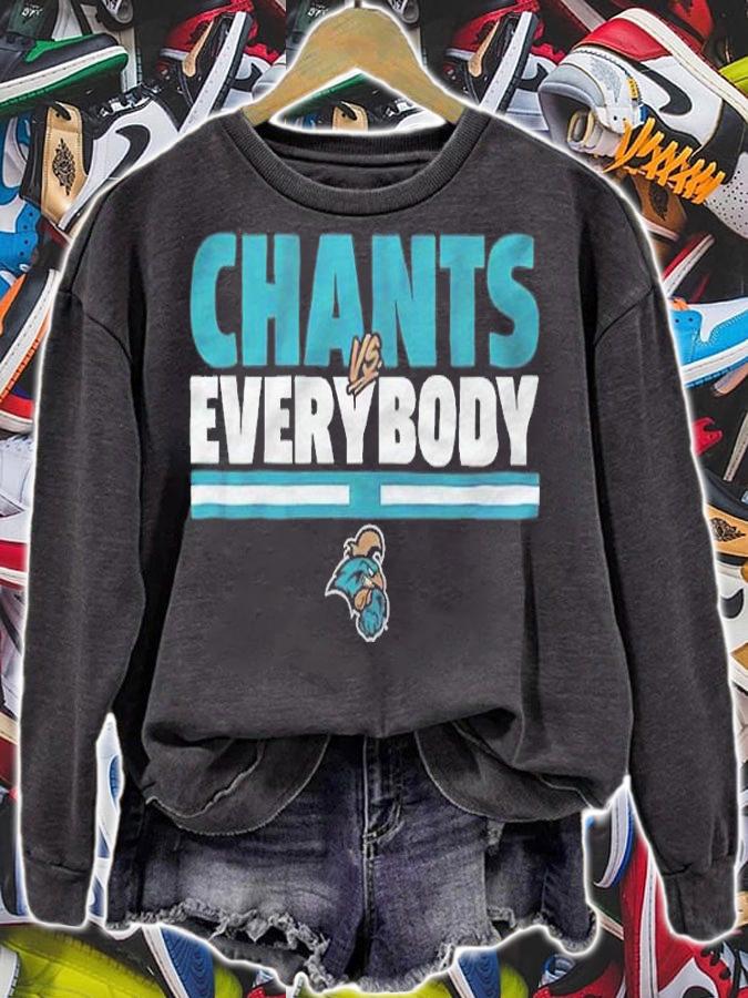 Coastal Carolina Chants Vs Everybody Shirt sweatshirt