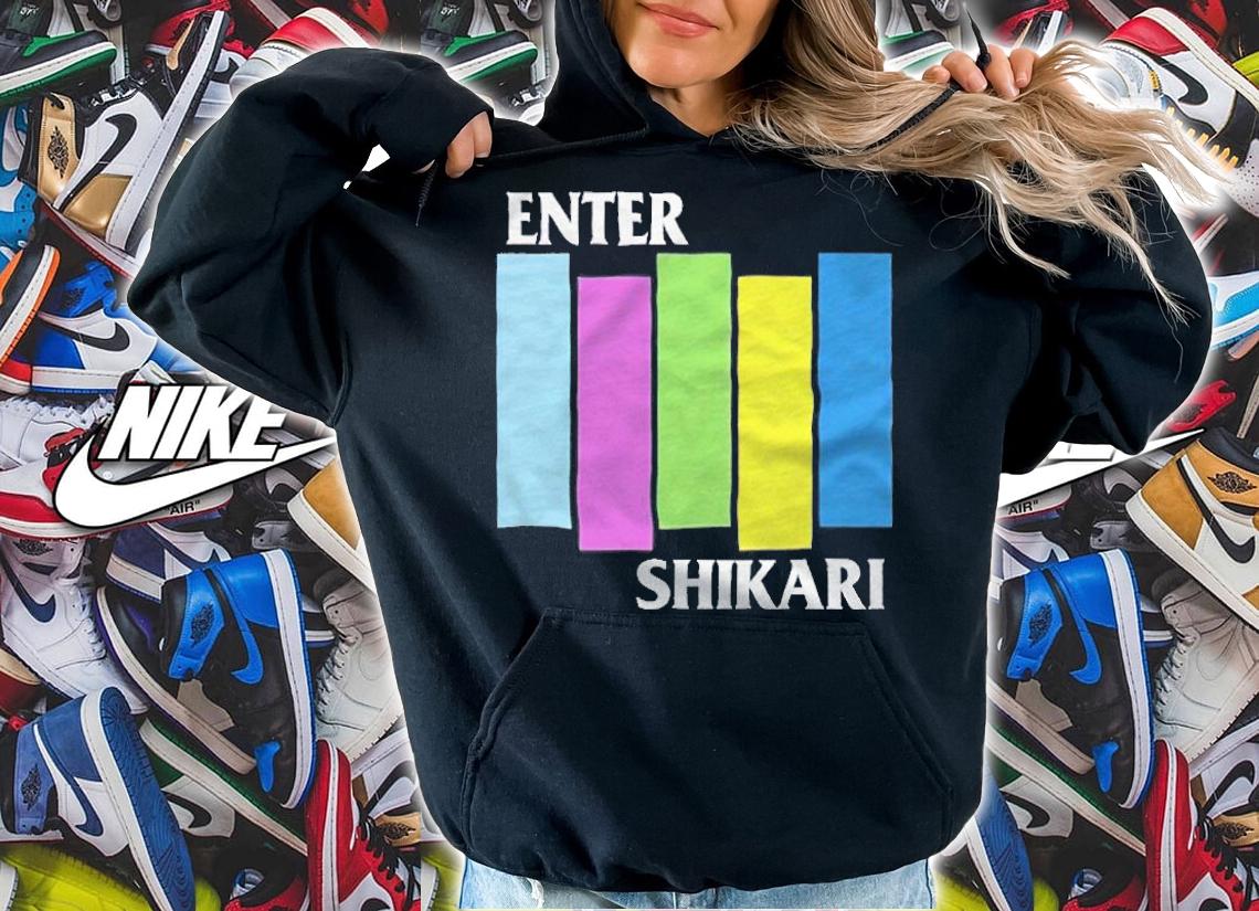 Enter Shikari not-black flag T-shirt hoodie