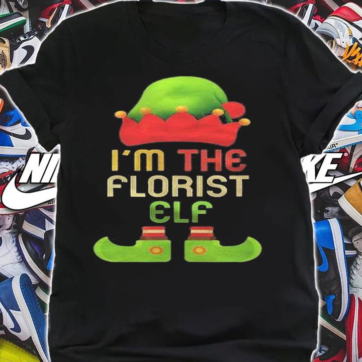 Florist Elf Christmas Matching Family Pajama Christmas Shirt shirt