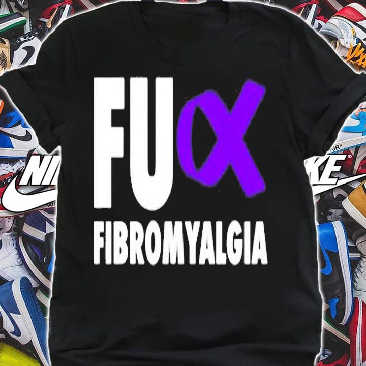 Fu Fibromyalgia Purple Ribbon FibroT-Shirt shirt