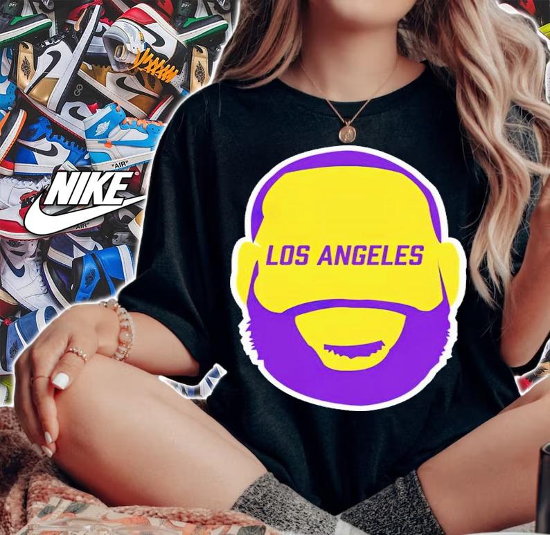 Lebron James Los Angeles Silhouette Shirt woman shirt
