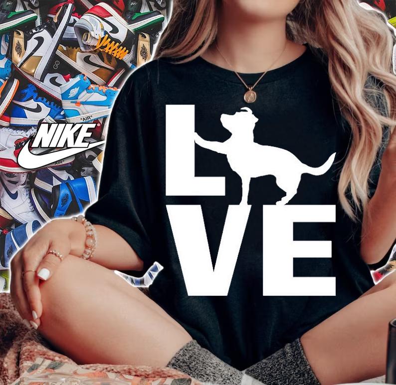 Love Dogs T-Shirt woman shirt