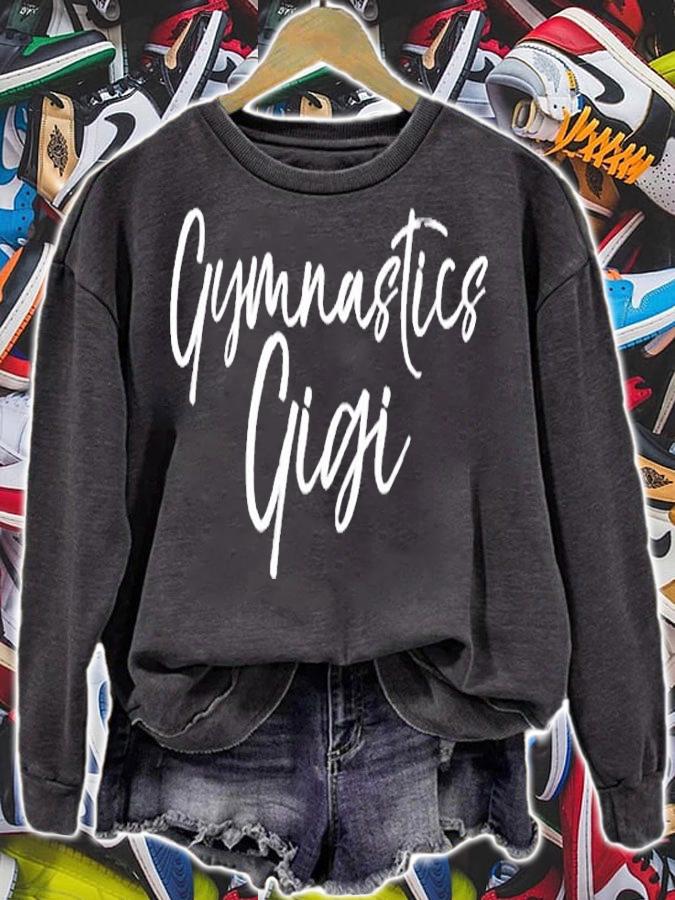 Matching Gymnastics Family Gifts For Grandma Gymnastics Gigi T-Shirt