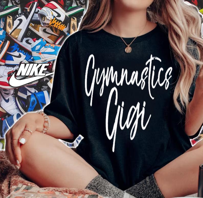 Matching Gymnastics Family Gifts For Grandma Gymnastics Gigi T-Shirt
