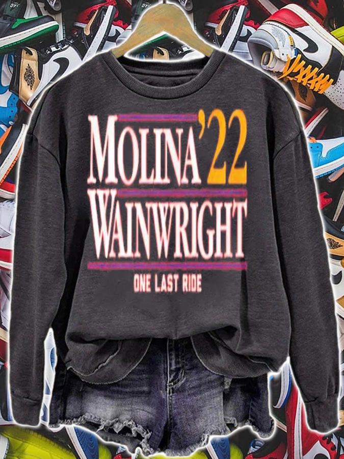 Molina Wainwright '22 One Last Ride Shirt sweatshirt