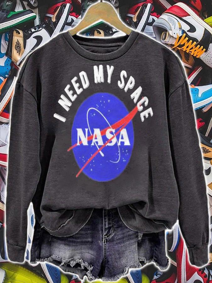 Nasa I Need My Space Science And Engineering Logo T-shirt