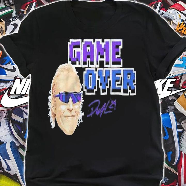 Patrik Laine says game over signature T-shirt shirt