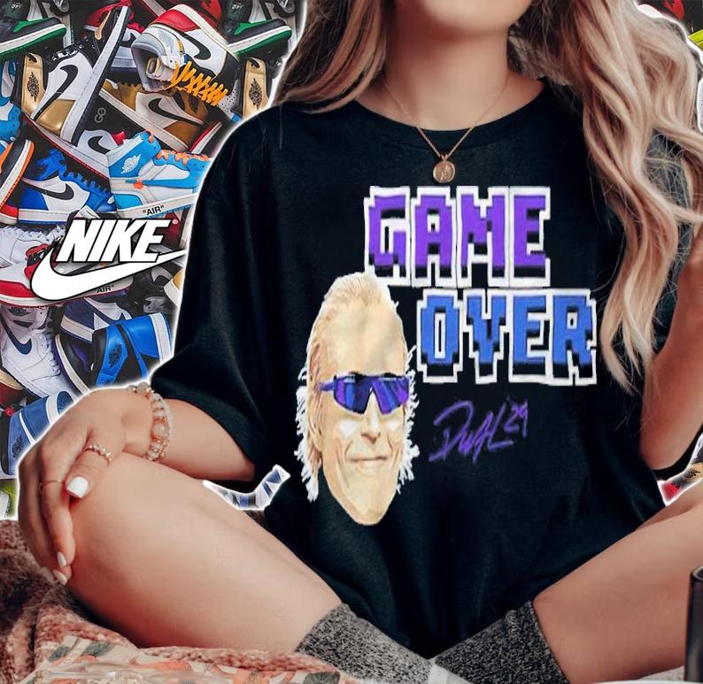 Patrik Laine says game over signature T-shirt woman shirt