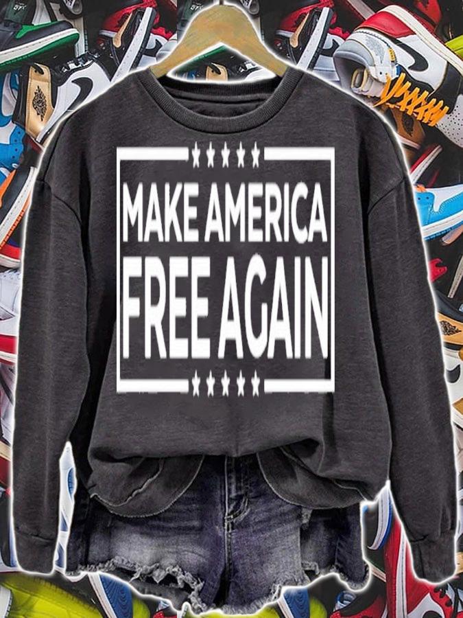 Robby Starbuck 2022 Make America Free Again Shirt sweatshirt