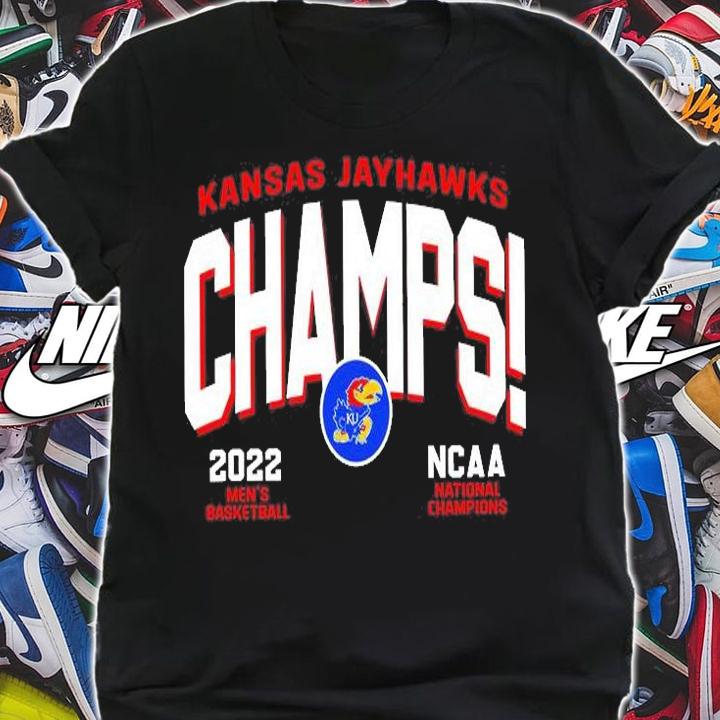 Champs Kansas Jayhawks 2022 T-Shirt shirt