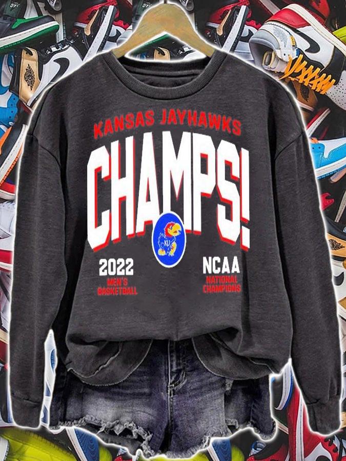 Champs Kansas Jayhawks 2022 T-Shirt sweatshirt