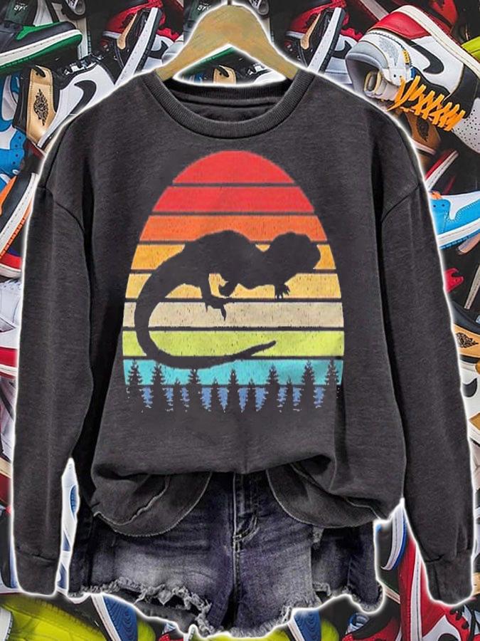 Funny Red Ackie Spiny Tailed Monitor Lizard Pet Reptile Shirt sweatshirt