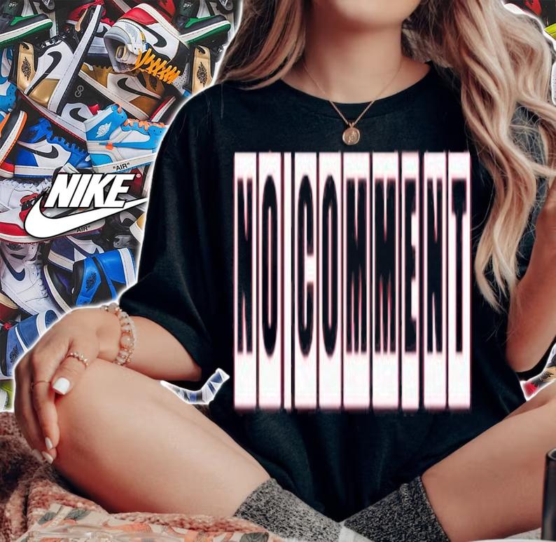 No Comment Men's T-Shirt woman shirt