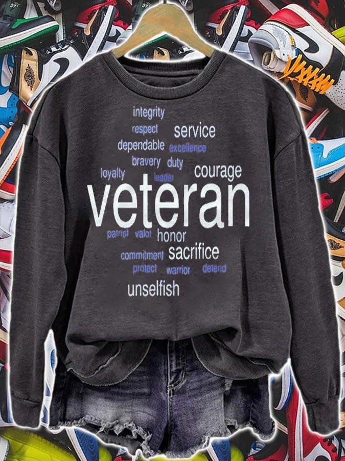 Veteran Courage Sacrifice Service Bravery Honor Duty Shirt