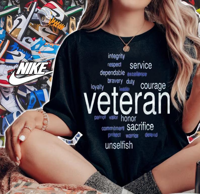 Veteran Courage Sacrifice Service Bravery Honor Duty Shirt