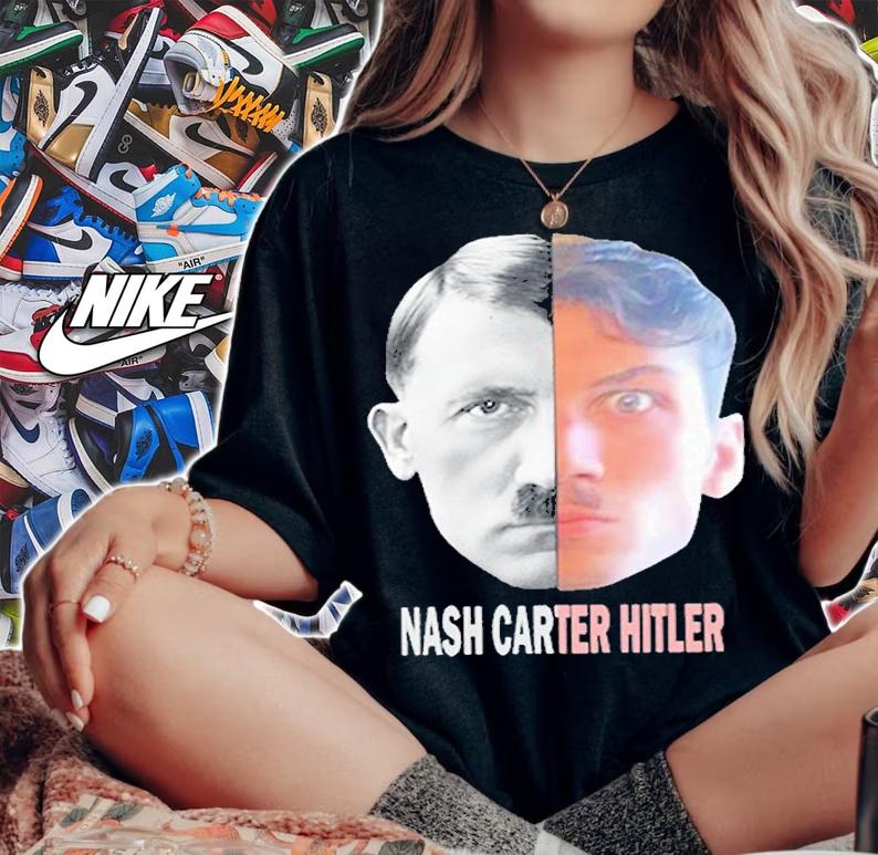 Nash Carter Hitler Released By WWE T-Shirt