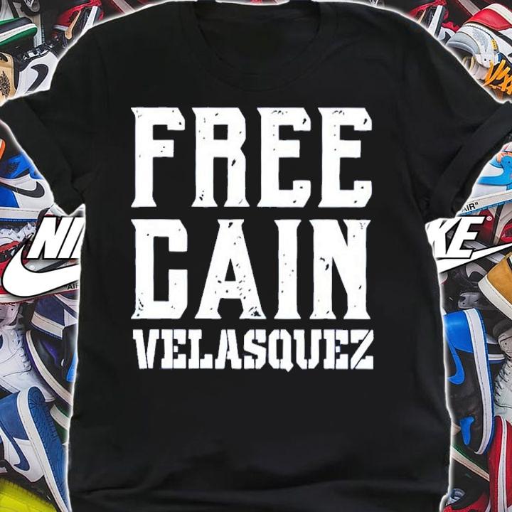 Official Free Cain Velasquez Shirt