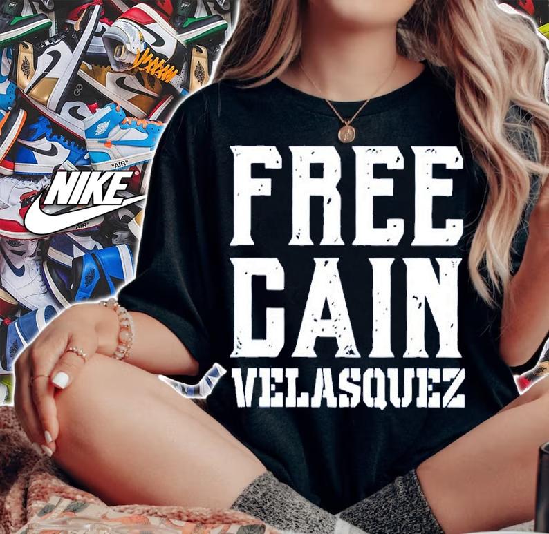 Official Free Cain Velasquez Shirt