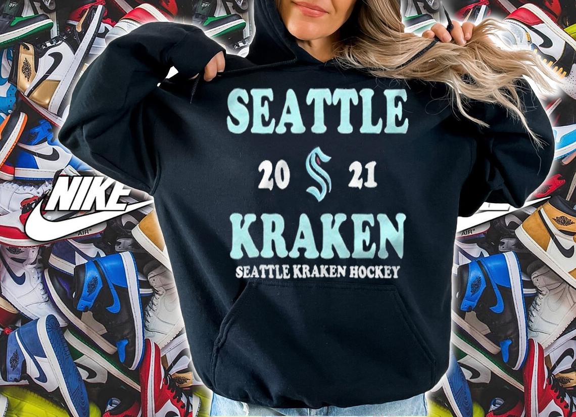 Seattle Kraken 2021 Hockey T-shirt hoodie