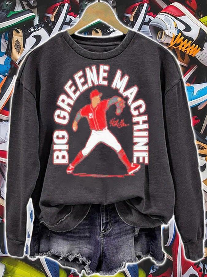 Hunter Greene Big Greene Machine Baseball Shirt sweatshirt