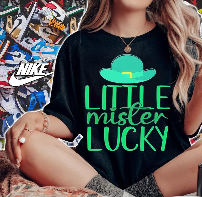 Little Mister Lucky Hat T-Shirt woman shirt