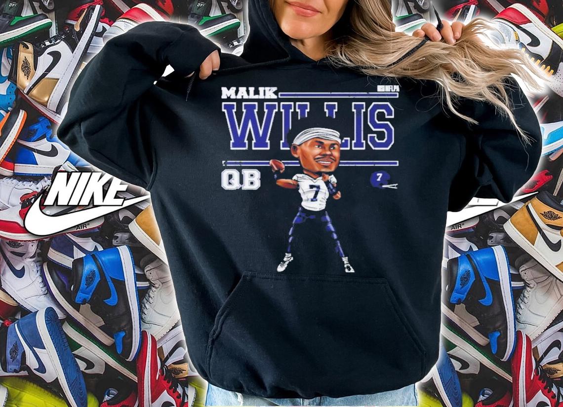 Malik Willis Tennessee Cartoon Football Shirt hoodie